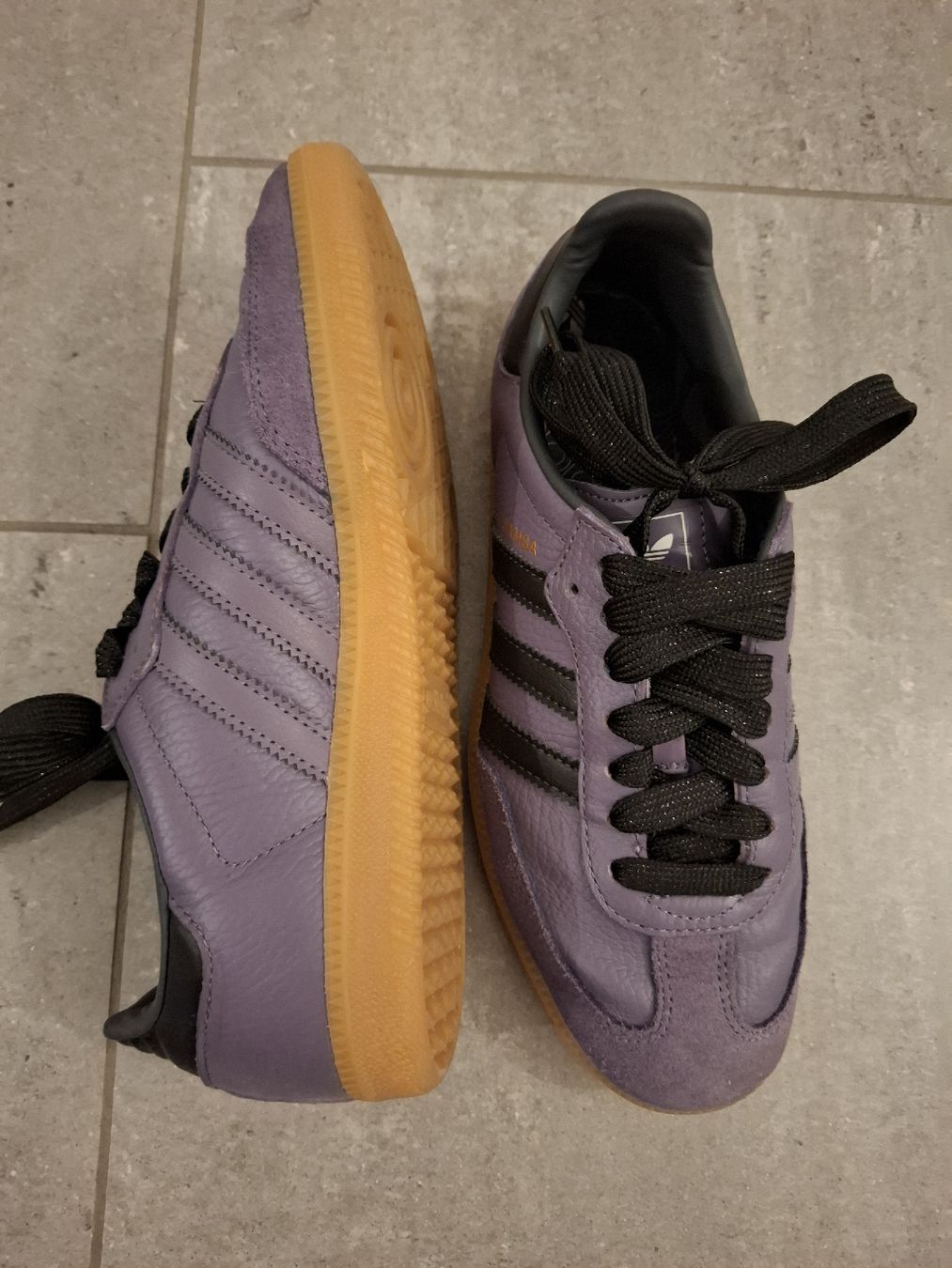 Adidas Scarpe da donna: Adidas Samba lila/schwarz – Usato da Binningen venduto da npr_6f96 2