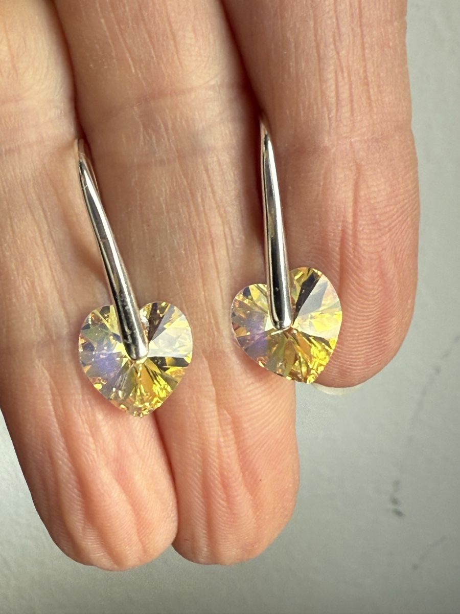 Swarovski Orecchini pendenti & Orecchini a lobo: Swarovski Crystal Herzchen Ohrringe NEU – Nuovo e nell'imballaggio originale da Basel venduto da Chili007 1