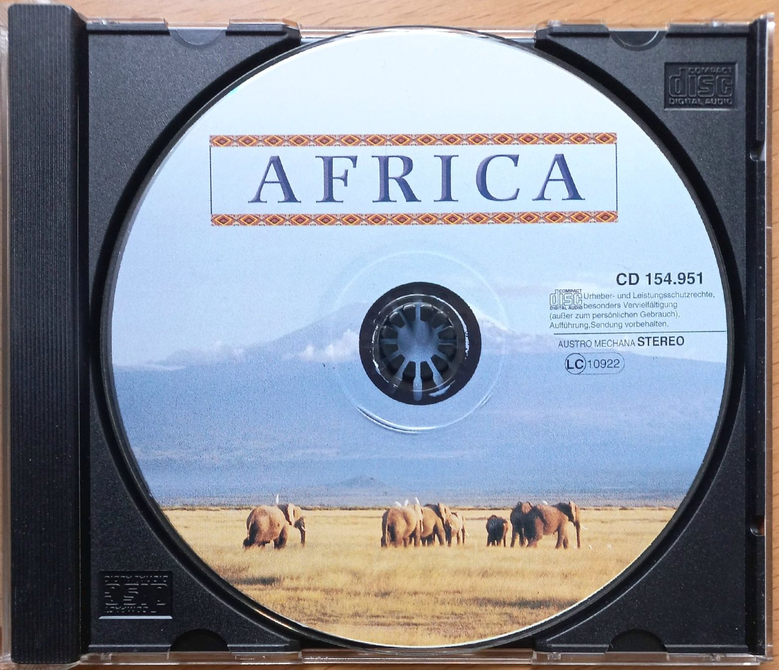 CDs: CD - Africa – D'occasion à Niederuzwil par lubimaja 1