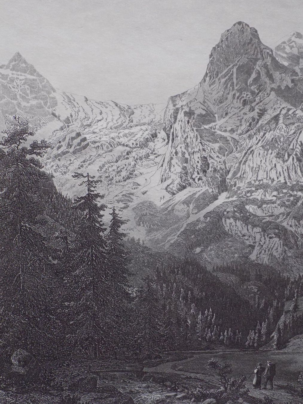 Gravures: Wellhorn Wetterhorn – D'occasion à Risch par Rischli15 3