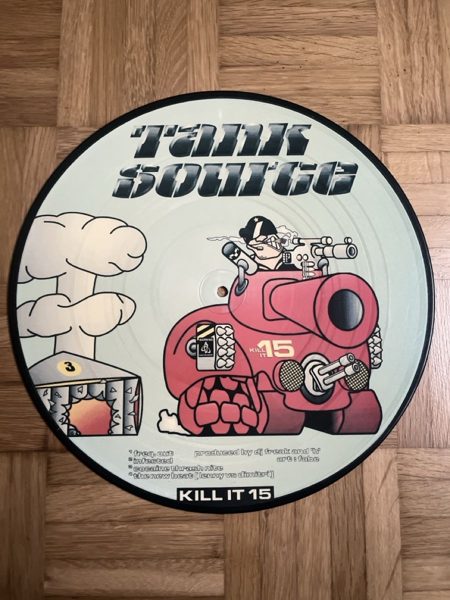 Dischi in vinile: Tank Source Hardcore / Acid Picture Disc Vinyl – Usato da Wangen b. Olten venduto da break72 1