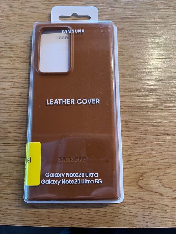 SamsungGalaxy Note 20 Ultra Lether Cover (Neu und originalverpackt) in ...