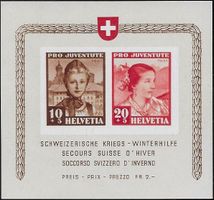 1941 Winterhilfe PJ Block J98-99I ** erstklassig top ab 1.-