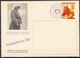 Militärpostkarte 2.Wk Mit Soldatenmarken