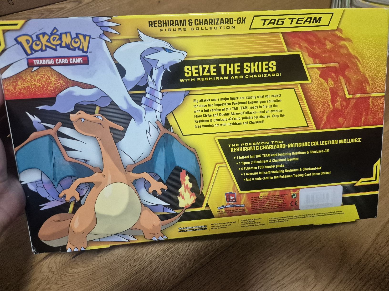 Pokémon Carte collezionabili: Reshiram & Charizard GX Figure Collection OVP Eng. – Nuovo e nell'imballaggio originale da Güttingen venduto da trophy117 3