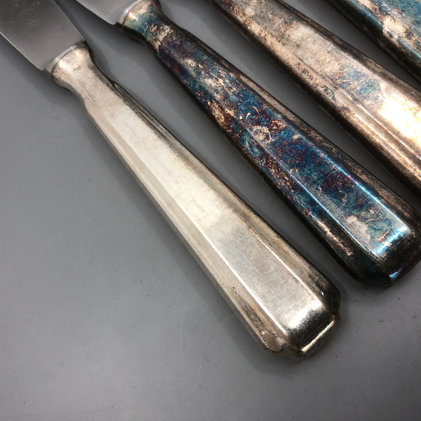 WMF Besteck: 11 Tafelmesser versilbert WMF – Gebraucht aus Basel von Tiabeanie