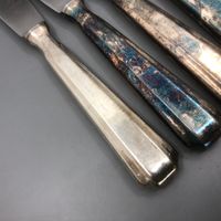 11 Tafelmesser versilbert WMF