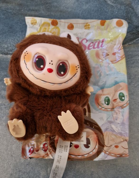 Labubu peluche nouvelle génération Brun NEUF (Neu und originalverpackt ...