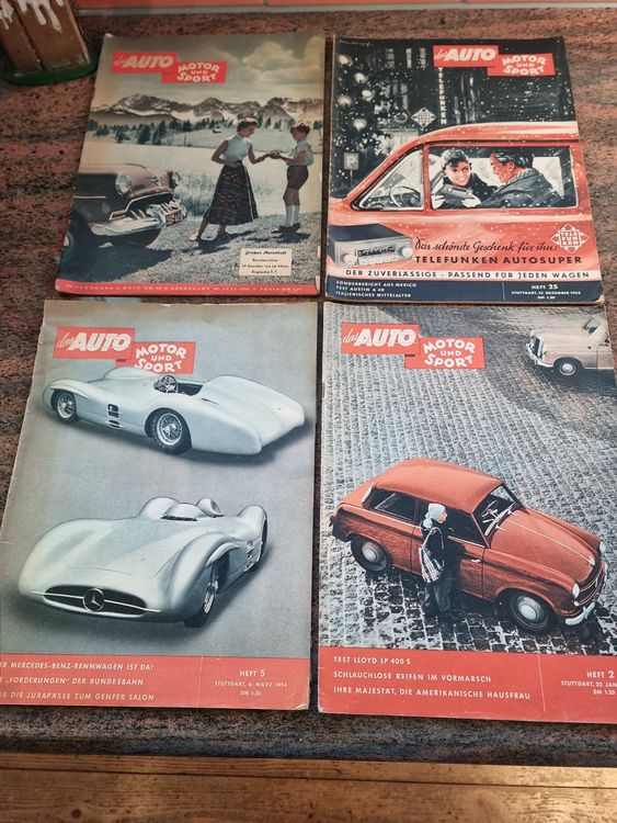 Auto Motor und Sport 1953/54 10 Hefte 1 Davon Sonderheft Kaufen auf
