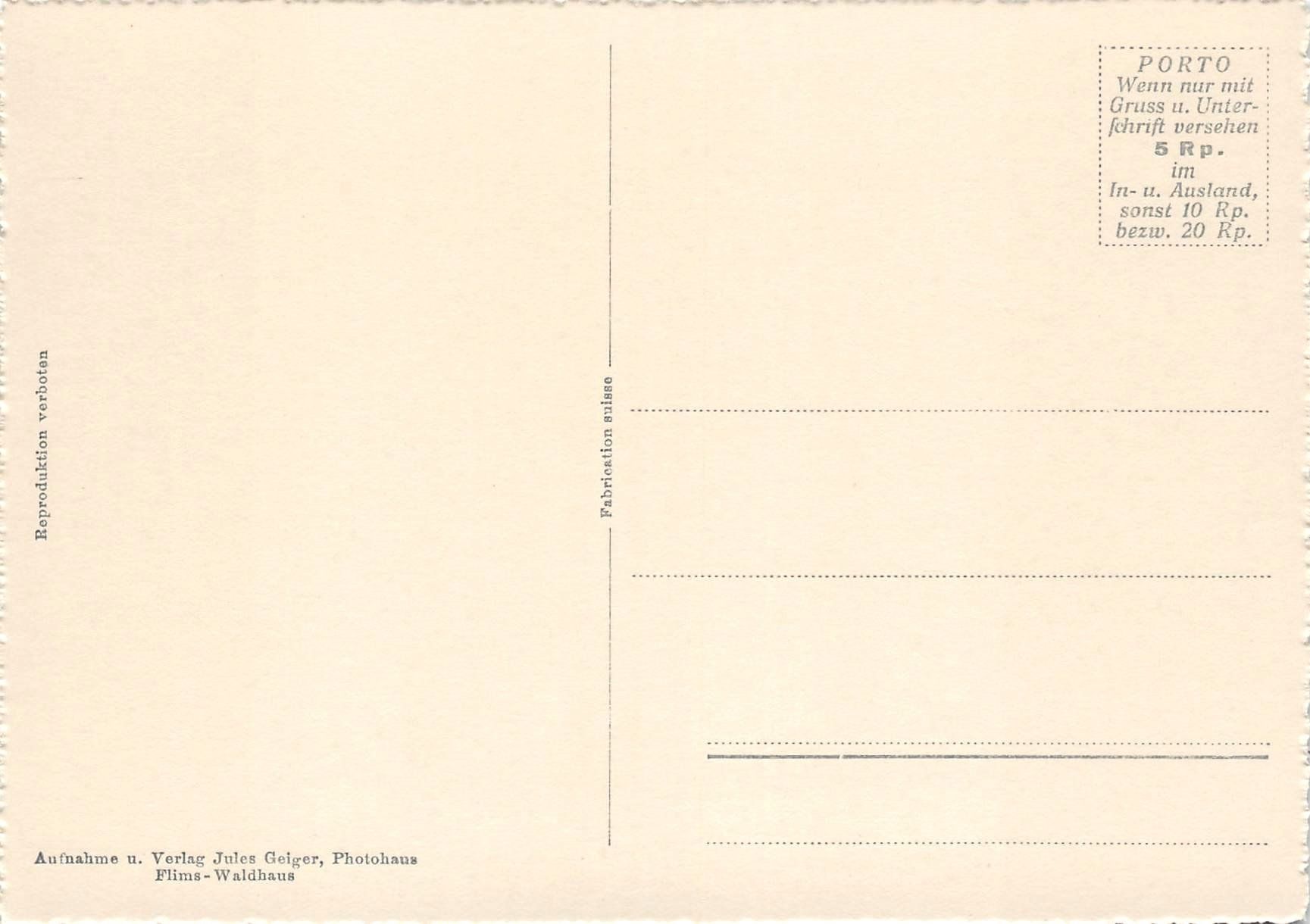 Cartoline postali: Andeer, Kirche – Usato da Ottikon b.Kemptth. venduto da Neptun1974 1