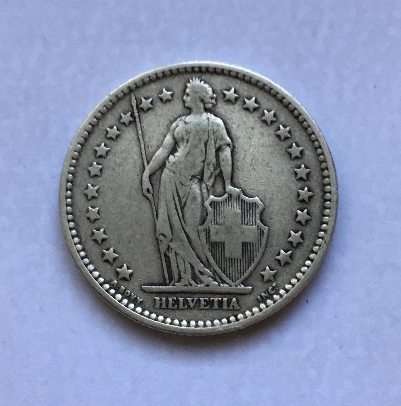 Tutti le monete: 1886 2 Franken Silber ss – Usato da Kirchberg SG venduto da Z-Collection 1