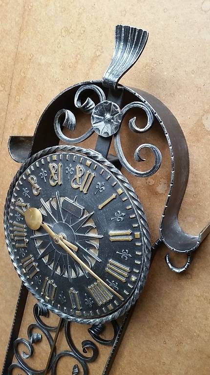 Orologi: Wanduhr Schmiedeeisen, Marke heibi – Usato da Schänis venduto da 1234567890ABCDEF 4