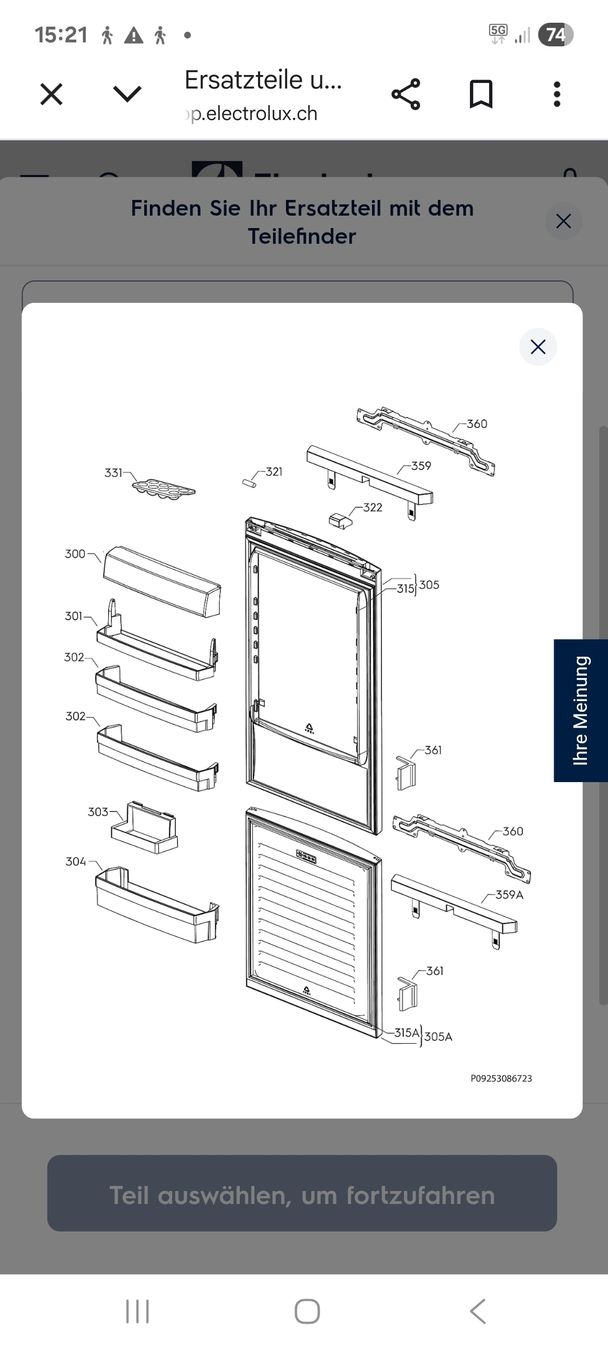 Electrolux Kühlschrank: Kühlschrank Elektrolux Gefrierschubladen – Gebraucht aus Bischofszell von Haetti0 8