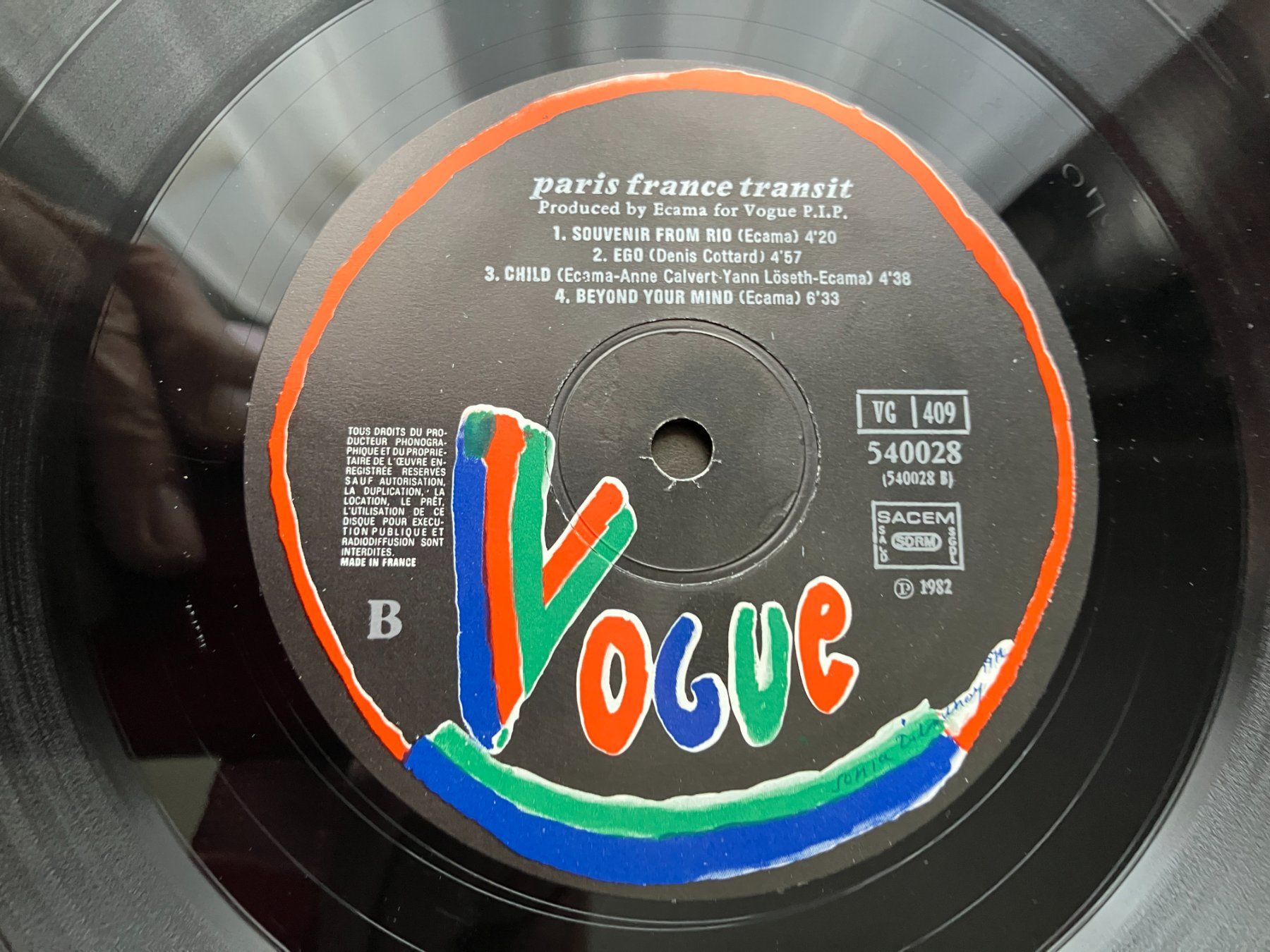 Dischi in vinile: Paris France Transit – Usato da Aarwangen venduto da Jukebox3 9