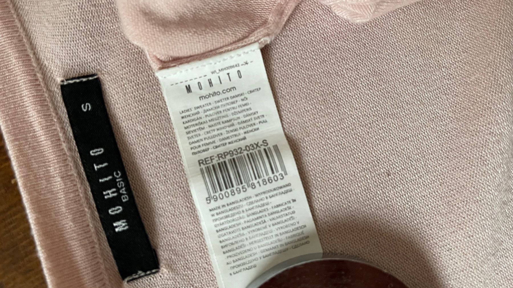 Promod Maglioni & Felpe: MOHITO M /NP22CHF Strickjacke Pullover Rosa – Nuovo (secondo la descrizione) da Kölliken venduto da Prscoo 6