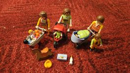 Playmobil Papa mit Kind 4408, Mama mit Baby-Jogger 