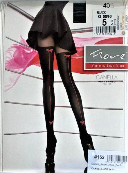 Calze & Collant: Strumpfhose Fiore Canella – Nuovo e nell'imballaggio originale da Menziken venduto da chianti10