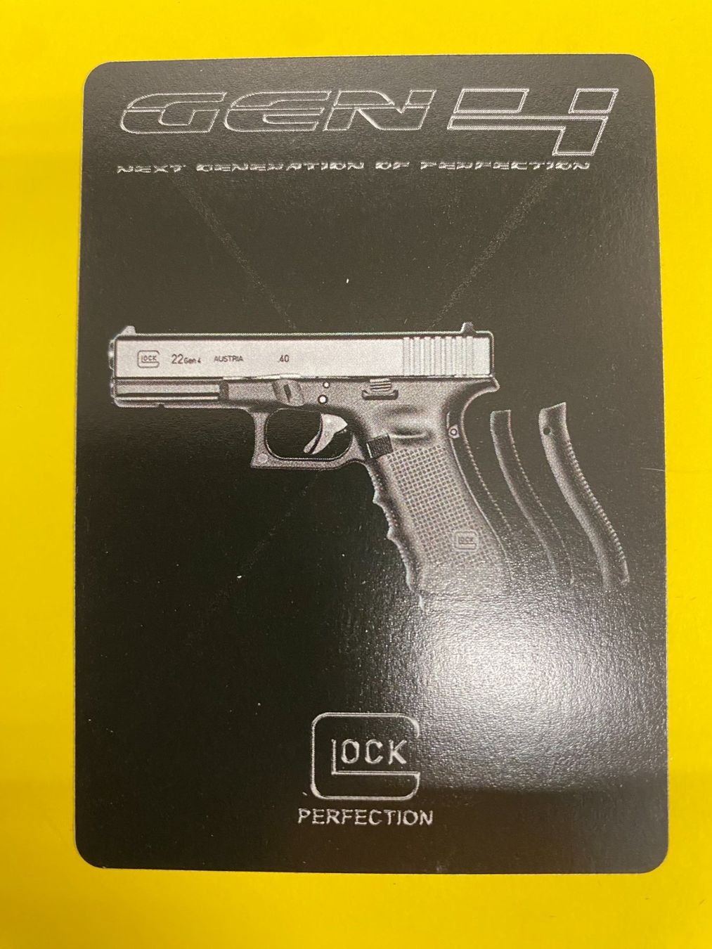 Karten: Glock Kartenspiel – Neu und originalverpackt aus Schaan von Auring61