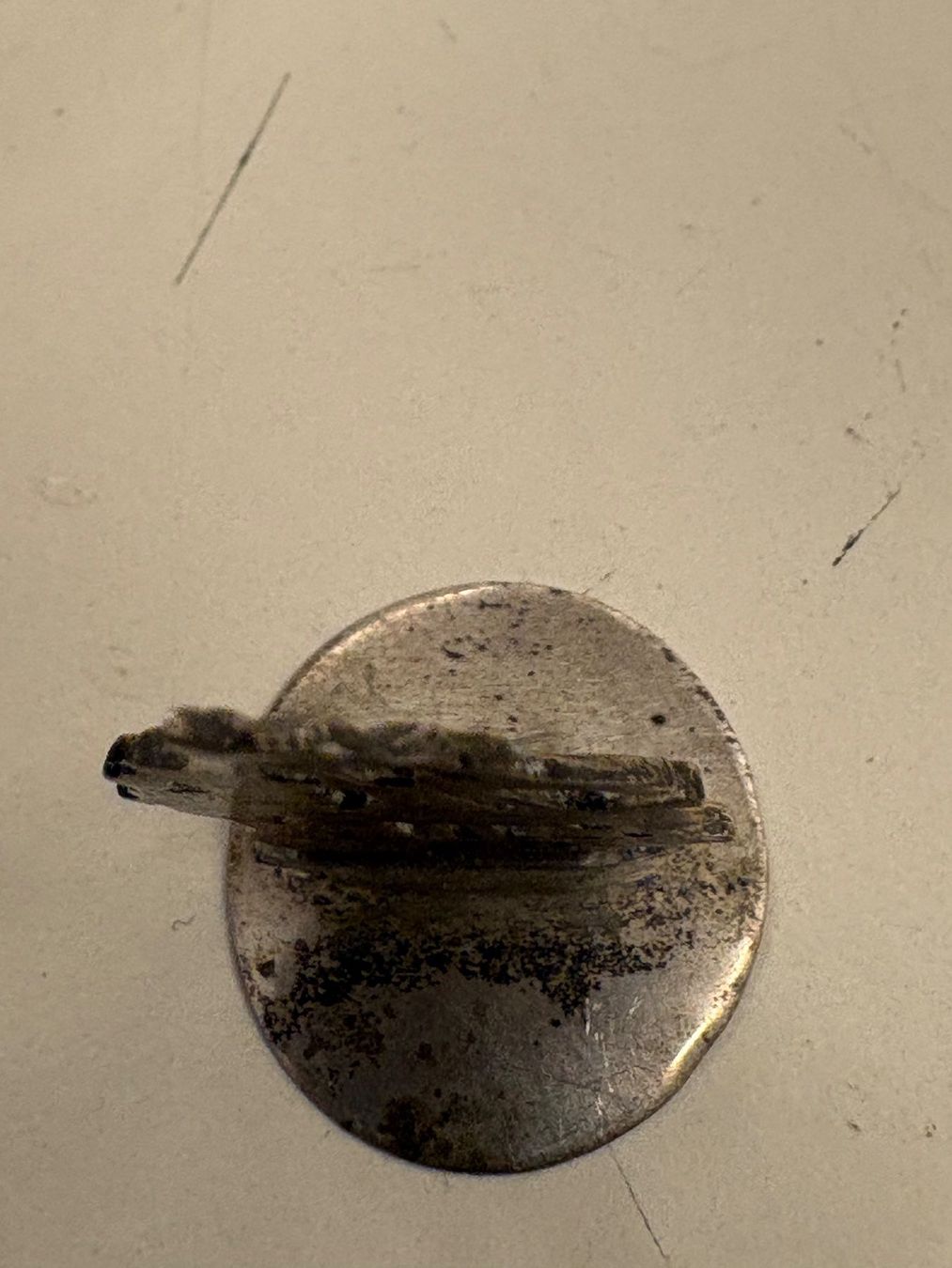 Case e mobili per bambole: Puppenstube oder Sammlerstück - Schiff, silber - 3 cm hoch – Usato da Pratteln venduto da Dollshop 1