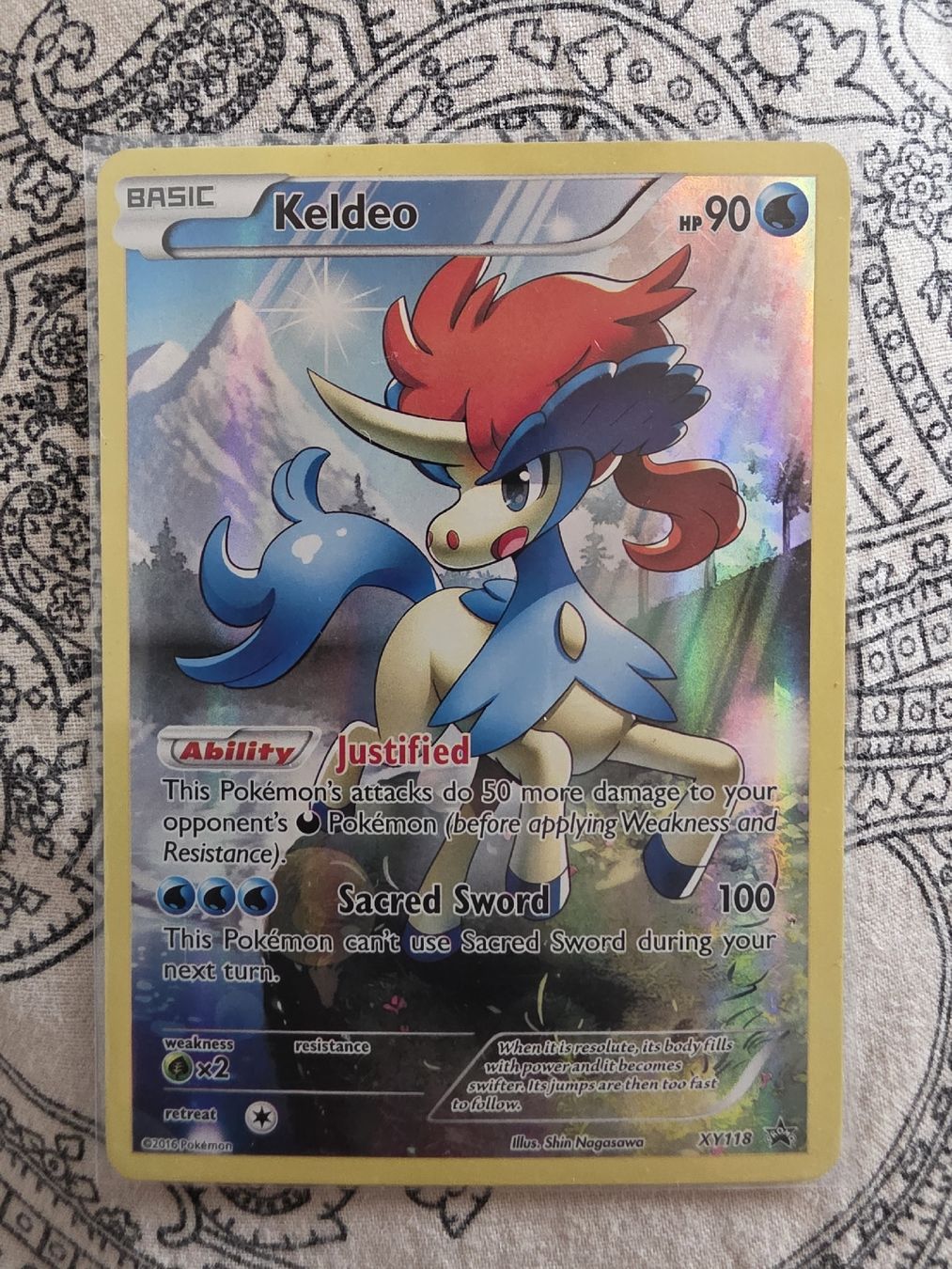 Pokémon Carte collezionabili: Keldeo XY Promos – Usato da Mendrisio venduto da Tobler.
