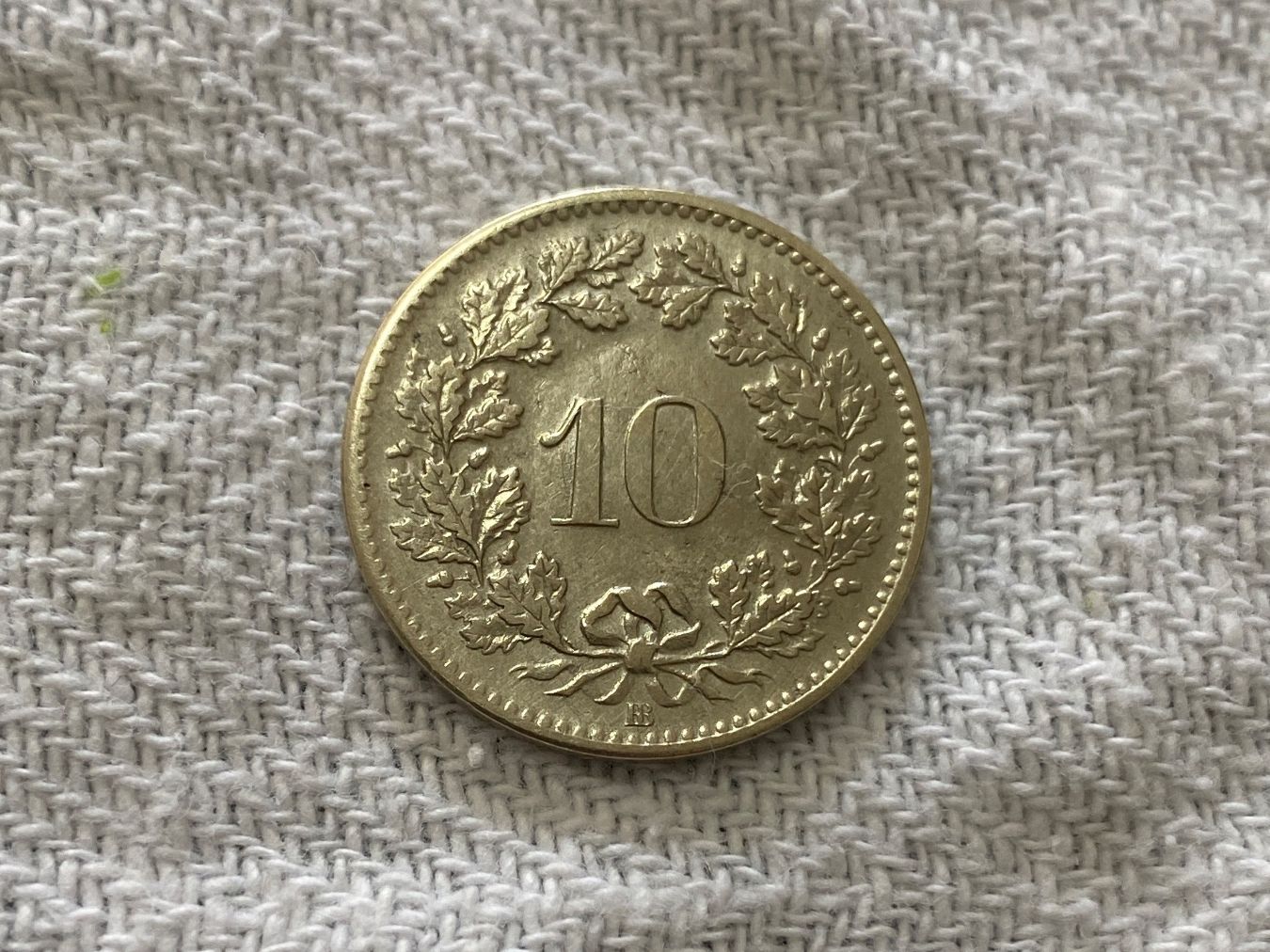 Tutti le monete: 10 centimes/rappen 1850 BB – Usato da Nyon venduto da Ilmi09 1