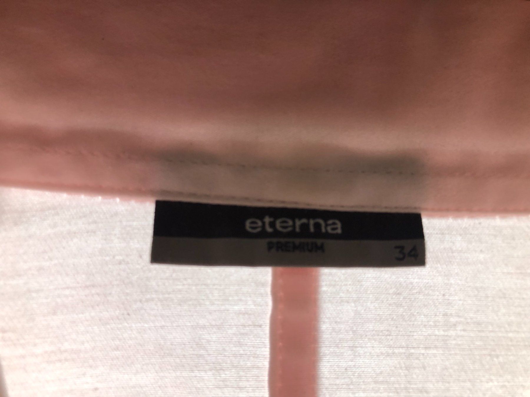 Eterna Camicette: Bluse rosa Eterna premium Grösse 34, Baumwolle – Usato da Weissbad venduto da Studently 1