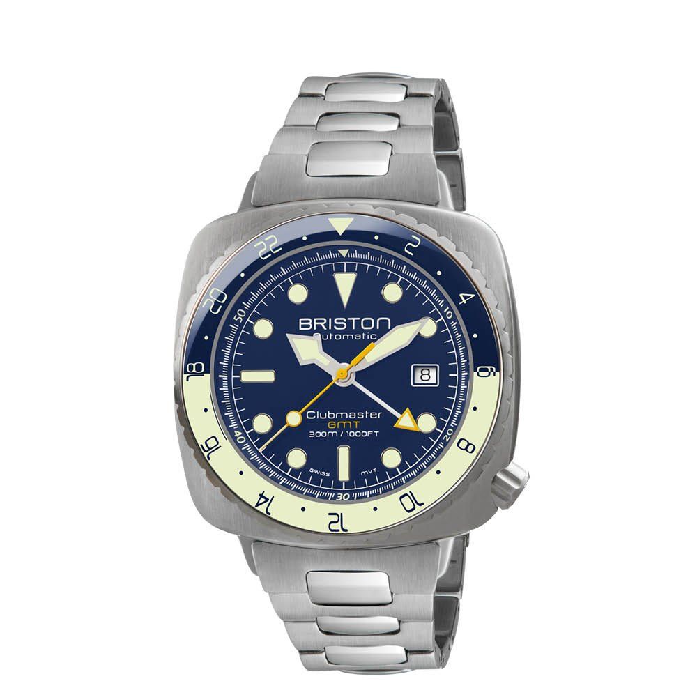 Orologi: Briston Clubmaster Diver Pro GMT 24844.S.GP – Nuovo e nell'imballaggio originale da Carouge GE venduto da Watchaser