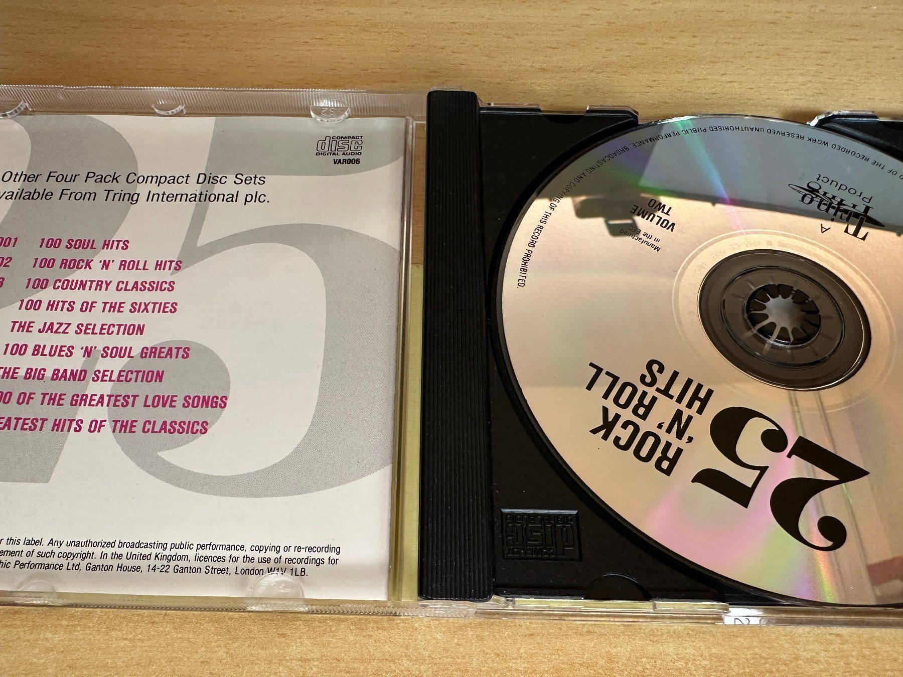 CDs: S7 Various – 25 Rock 'n' Roll Hits Volume Two – Gebraucht aus Rikon im Tösstal von Alpenmutz 2