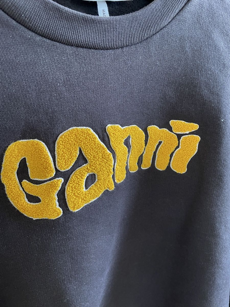 Ganni Maglioni & Felpe: Ganni | Sweater | Gr. M | mit Logo – Usato da Zürich venduto da samira12382 2