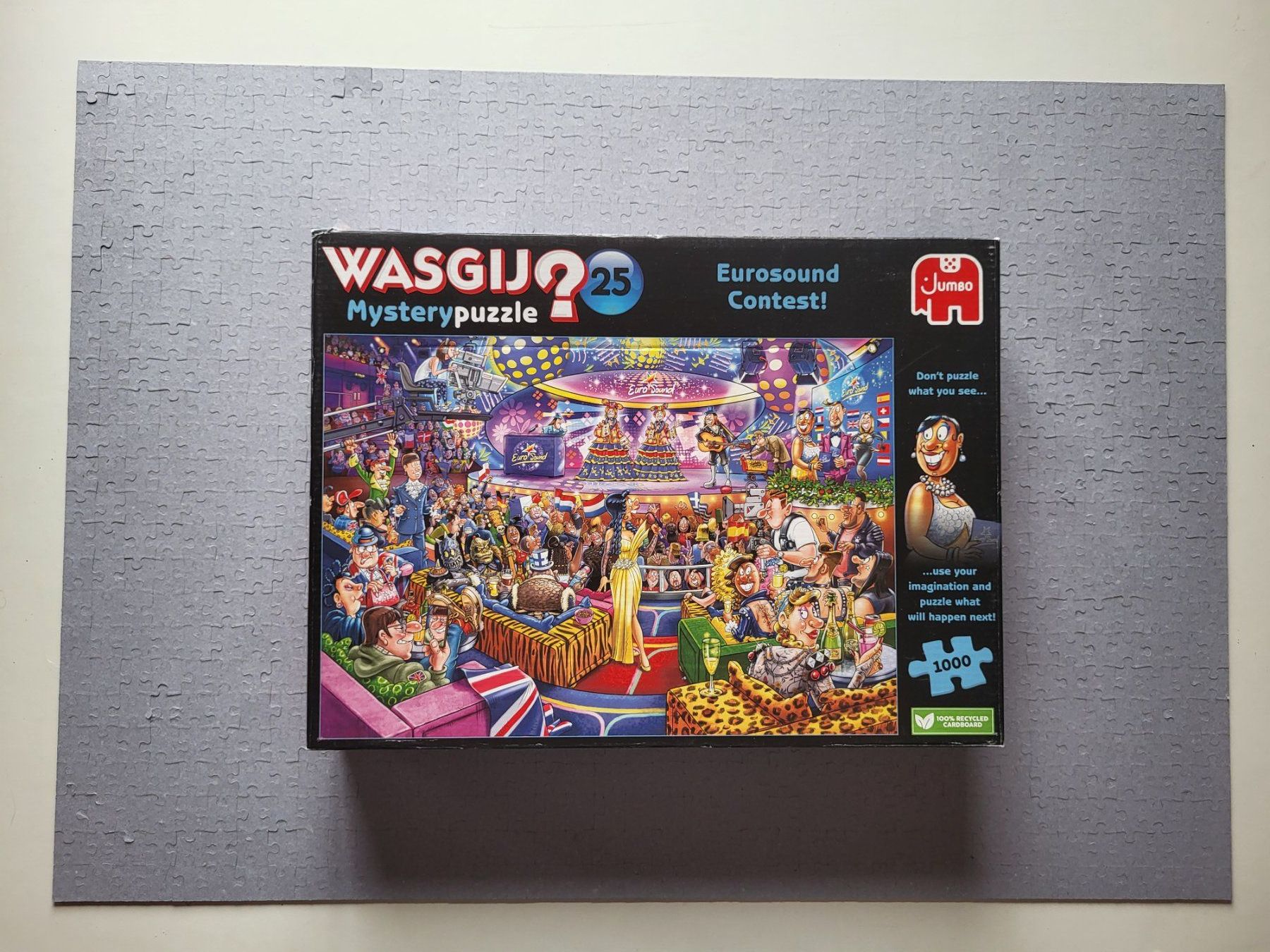 Wasgij Puzzles: 3x  WASGIJ Puzzle je 1000 Teile – Gebraucht aus Therwil von Nika123 1