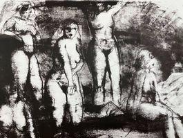 ROBRT BURKHARD LITHOGRAPHIE SIGNIERT NUMMERIERT