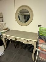Shabby Chic Schreibtisch mit Spiegel, vintage