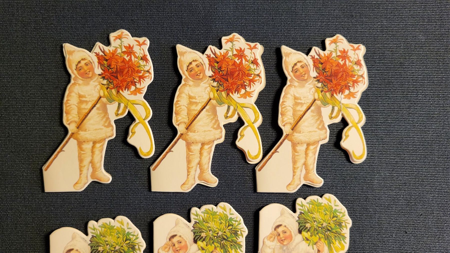 Karten: Weihnachts-Kärtli SNOW CHILDREN – Neu und originalverpackt aus Basel von spinne02 1