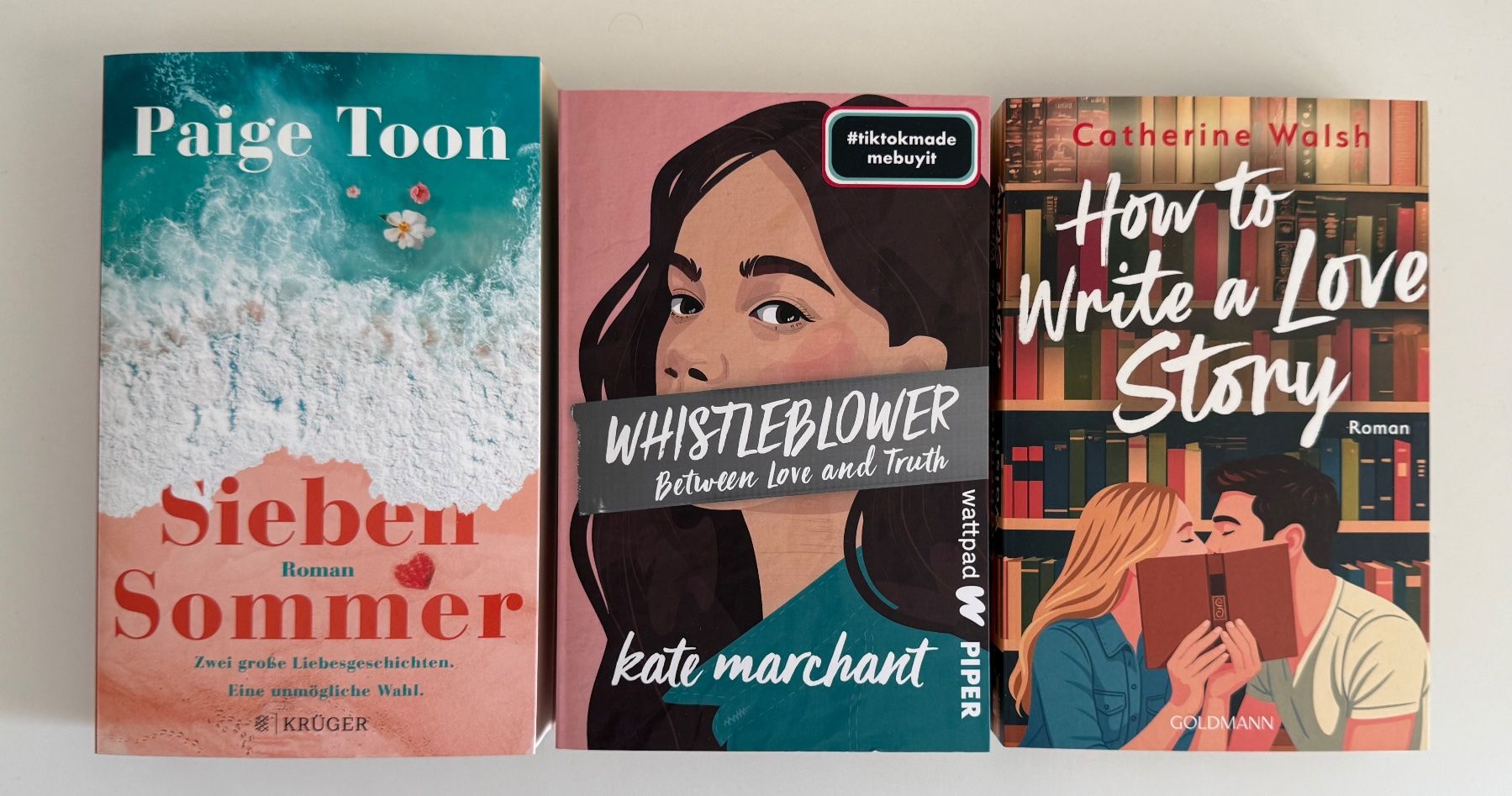 Libri: 3 Romane /Liebesgeschichten /Bücherset – Usato da Eichberg venduto da Lolapop18 1