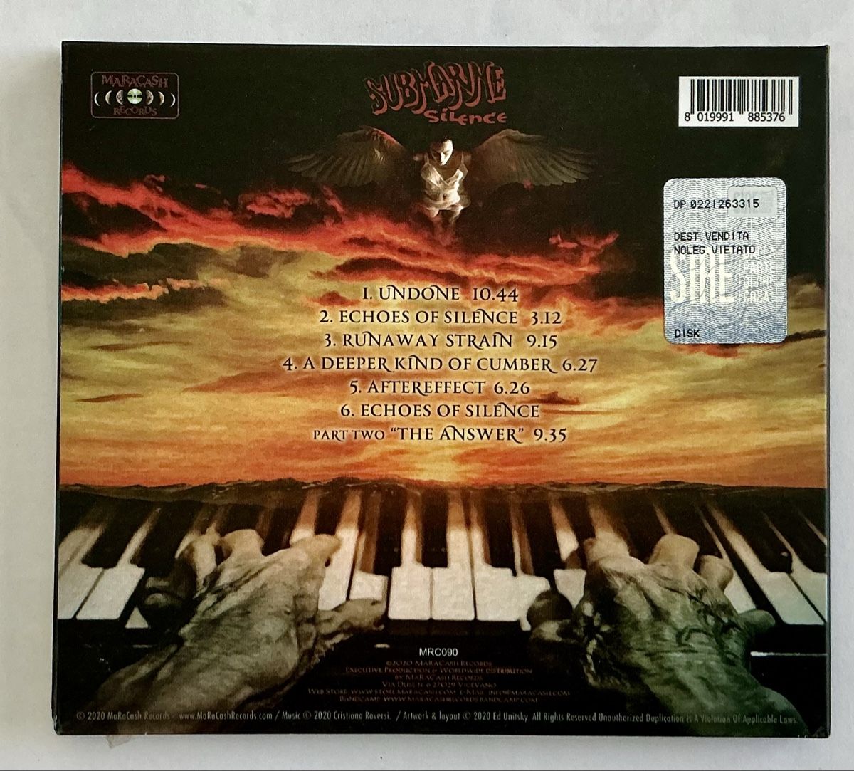CDs: Progressive Rock/ Submarine Silence Cd 💿 – Neu (gemäss Beschreibung) aus Arcegno von Denni 2