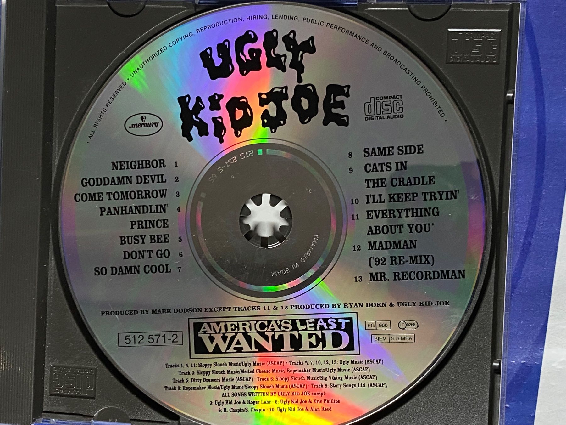 CDs: Ugly Kid Joe – Gebraucht aus Muri b. Bern von AdidasCollector 3