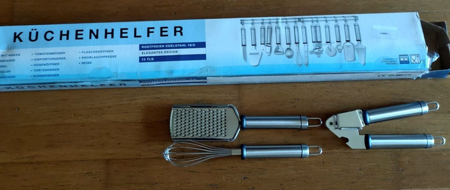 Elettrodomestici da cucina: Küchenhelfer aus Edelstahl – Nuovo (secondo la descrizione) da Luzern venduto da Luzern_Energy 1