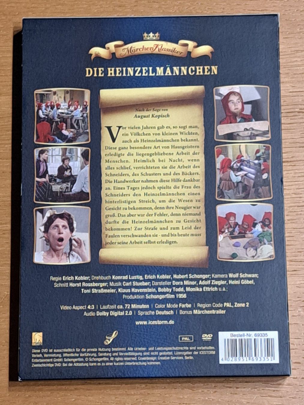 Tutti i DVDs: DVD Die Heinzelmännchen, Märchen Klassiker – Nuovo (secondo la descrizione) da Unterseen venduto da Kanica 1