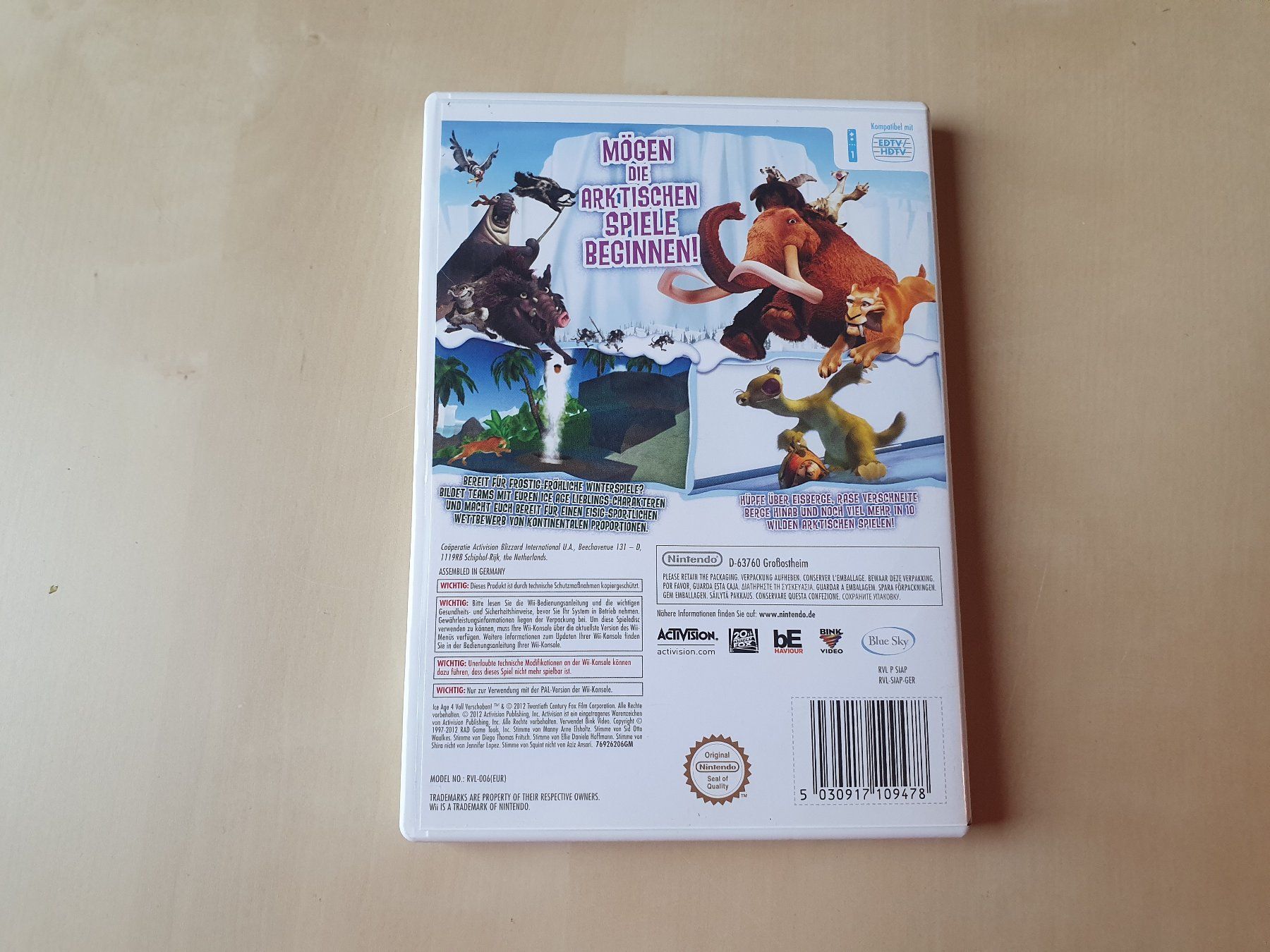 Nintendo Giochi: Ice Age 4 Voll verschoben – Usato da Stansstad venduto da collectorsshop 1
