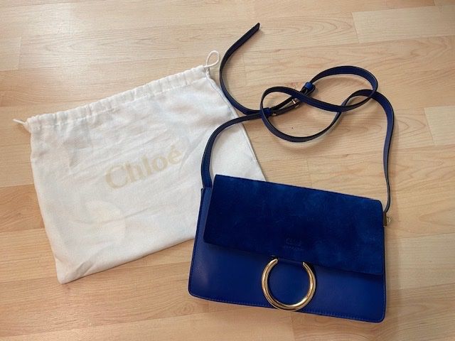 Chloé Taschen für Damen: Chloé-Tasche "Faye" in seltenem Blau – Gebraucht aus Au ZH von Estherka
