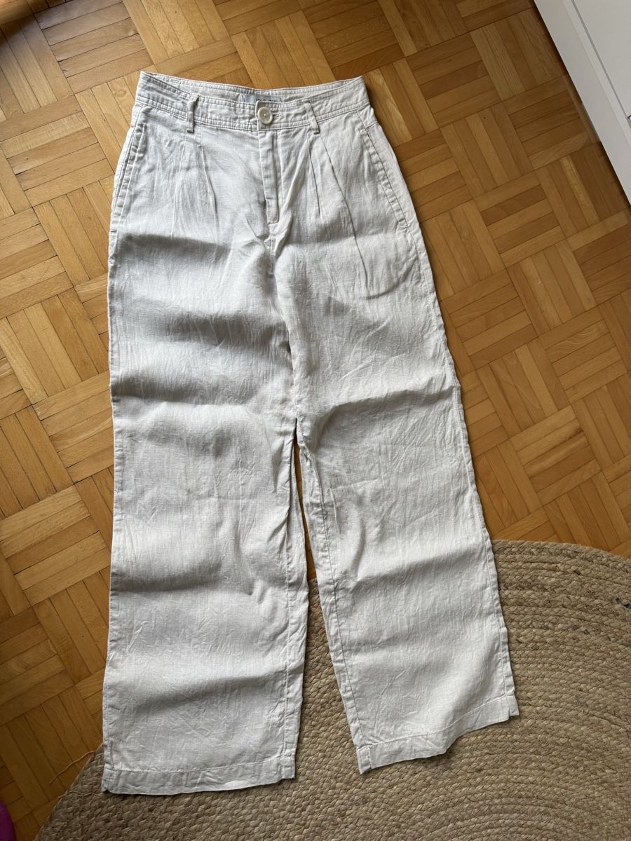 Mango Pantaloni: Mango Leinenhose Grösse 32 – Usato da Luzern venduto da Aistee