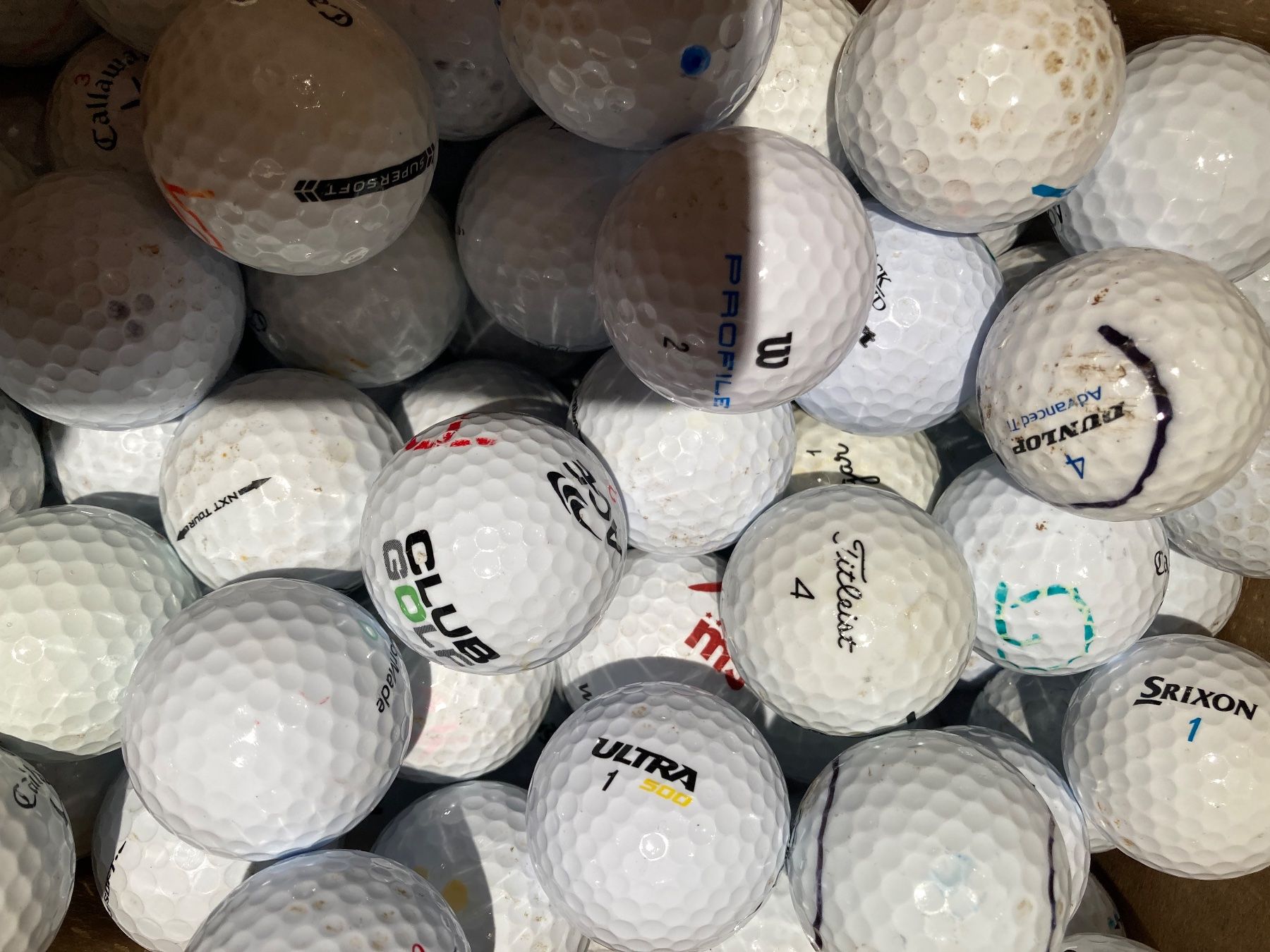 Palloni: GOLFBÄLLE FUNDSTÜCKE 545 STÜCK – Usato da Bubikon venduto da Luc666ifer 2