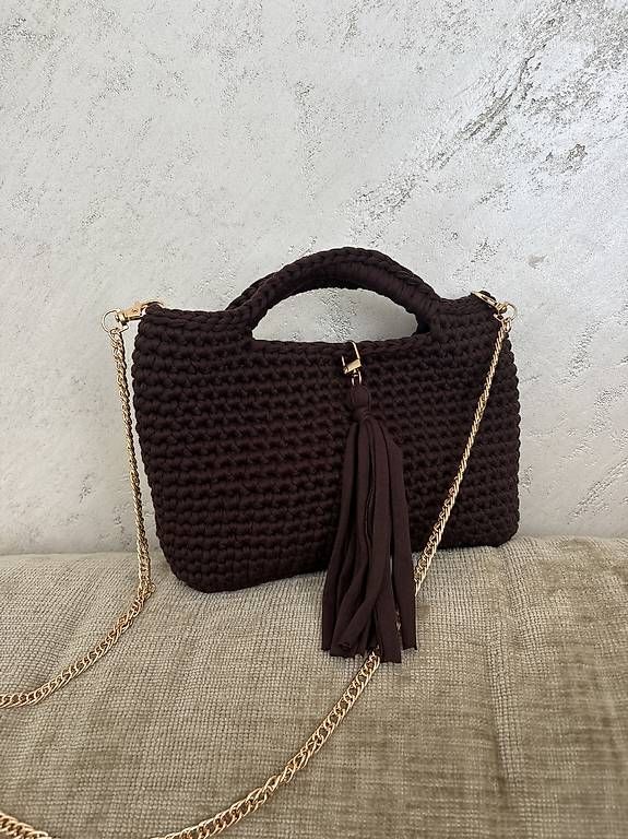 Borse da donna: Handgemachte Häkeltasche – Nuovo (secondo la descrizione) da Hinwil venduto da camposlu 2