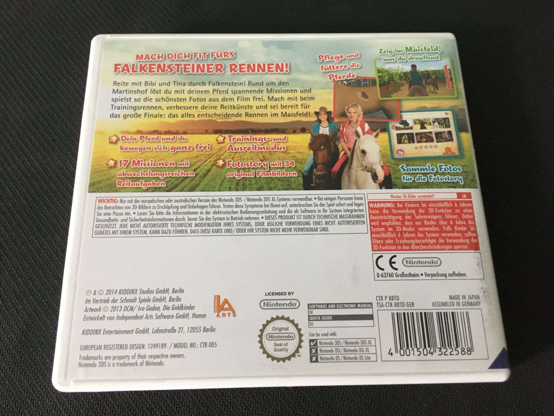 Nintendo Giochi: Bibi & Tina für Nintendo 3DS – Usato da St.Gallen venduto da MedienJoe 1