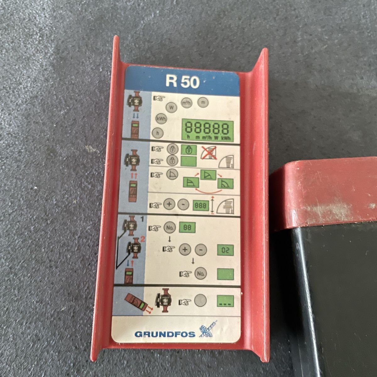 Grundfos Heizgeräte: Grundfos R50 IR Wireless Remote Control R 50 Kontrollgerät – Gebraucht aus Oftringen von Box2 2
