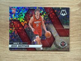 NBA Reed Sheppard RC FAST BREAK SILVER Mosaic 24/25 🔥