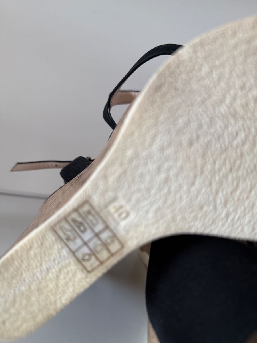 Damenschuhe: Navyboot Sandalen mit Keilabsatz, Grösse 40 – Neu (gemäss Beschreibung) aus Zürich von JOD213 7