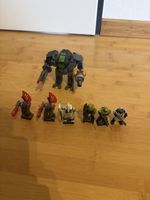 Halo Mega Bloks Set - 8 Figuren + Mech toy.