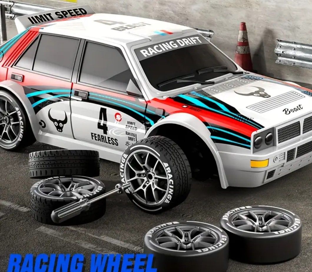 Lancia Modellautos: lancia Delta 1:24 Driftcar. rtr – Neu und originalverpackt aus Rapperswil /Be von HS-Racing 4