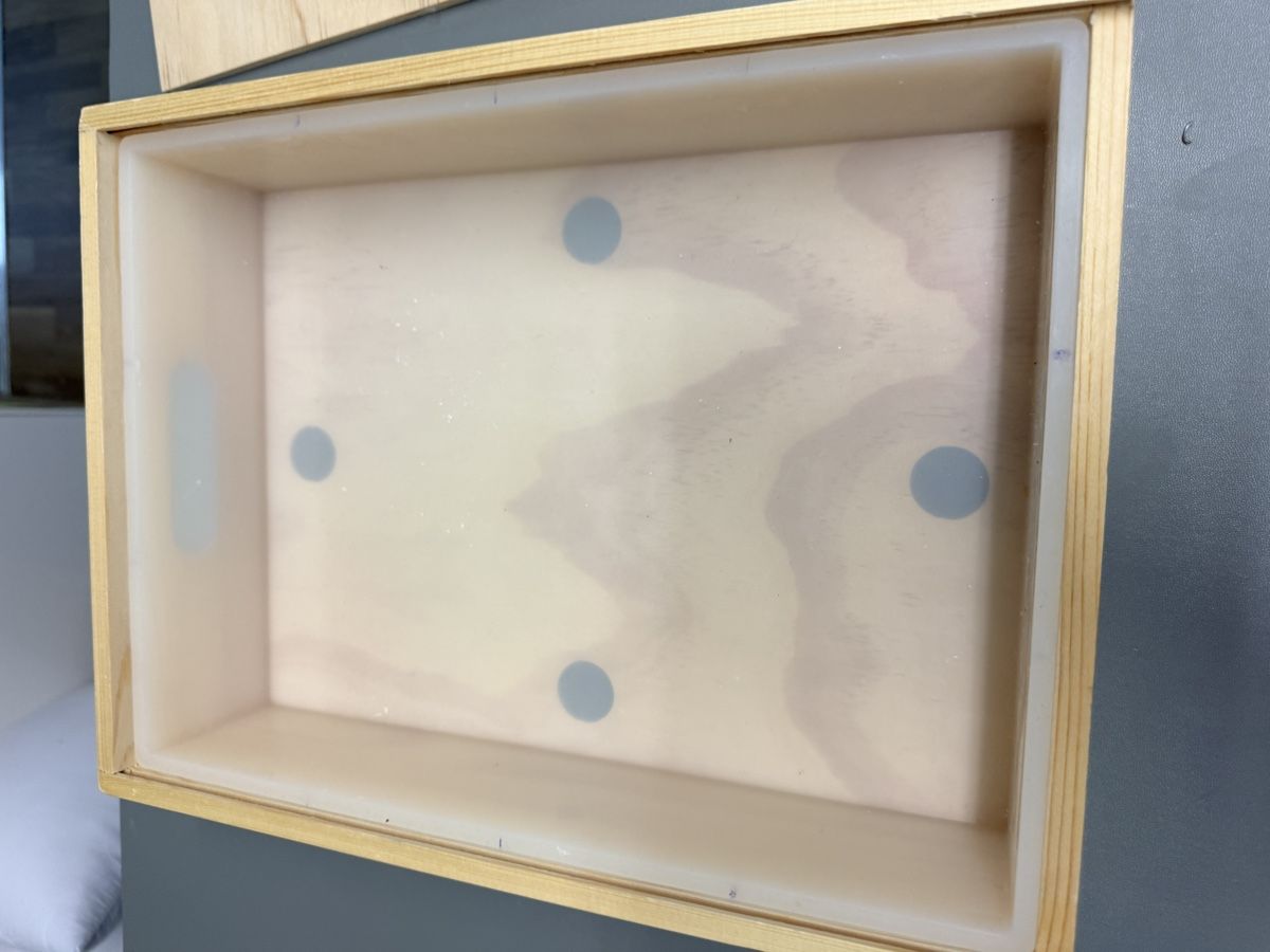 Alle Werkzeuge: Grosse Seifenform Holz dicker Silikon  ca. 33x21x9cm,  – Gebraucht aus Uster von Similian1 4